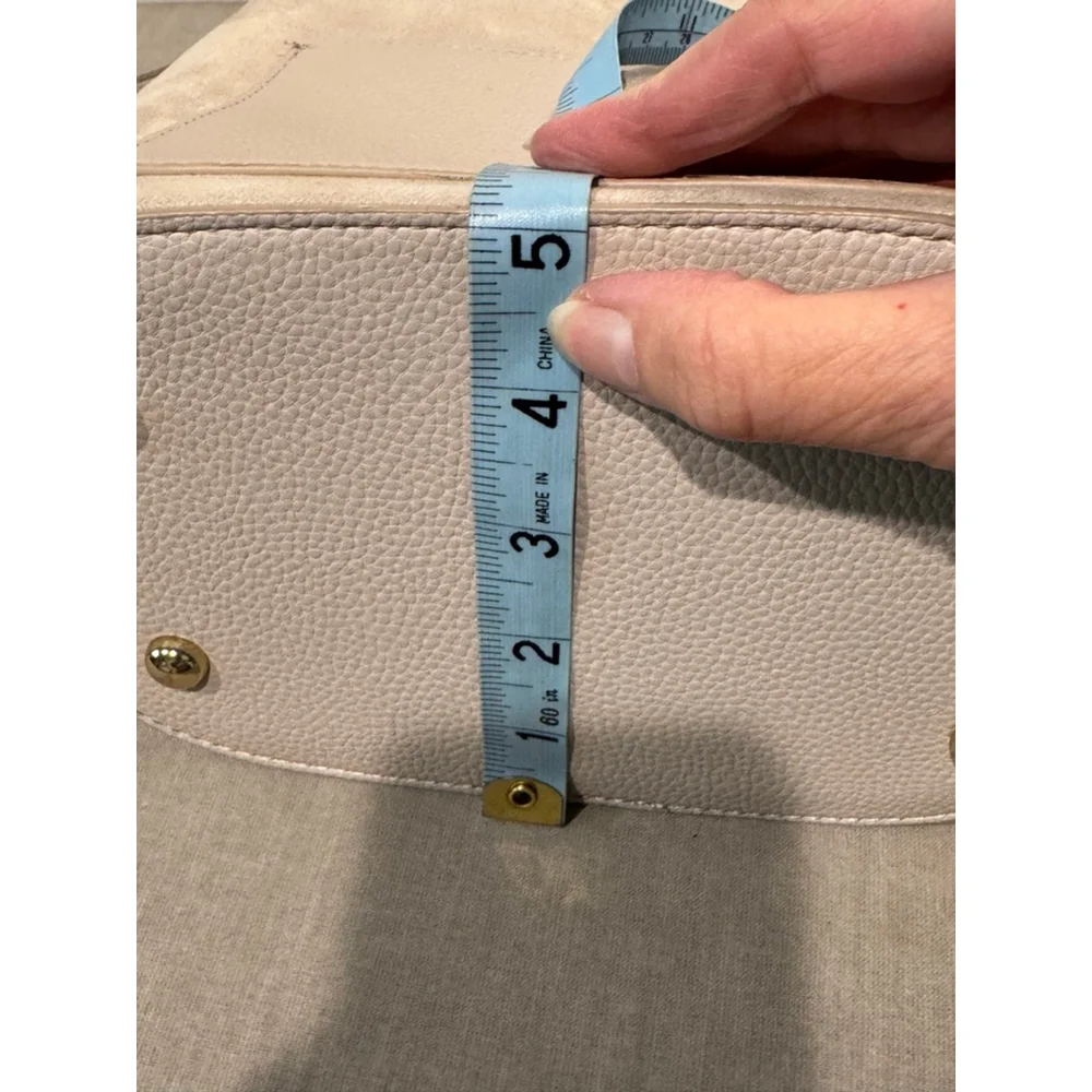 Women's Nanette Lepore Crossbody Bag One Size Taupe Beige suede-like